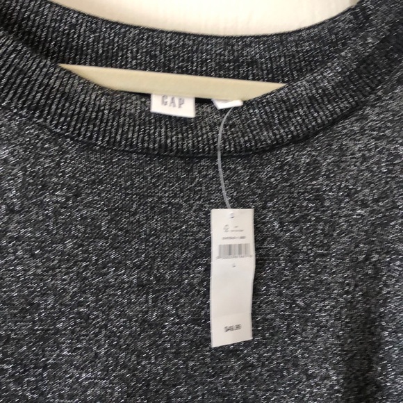 NWT Gap Festive black sparkle sweater - Picture 2 of 2